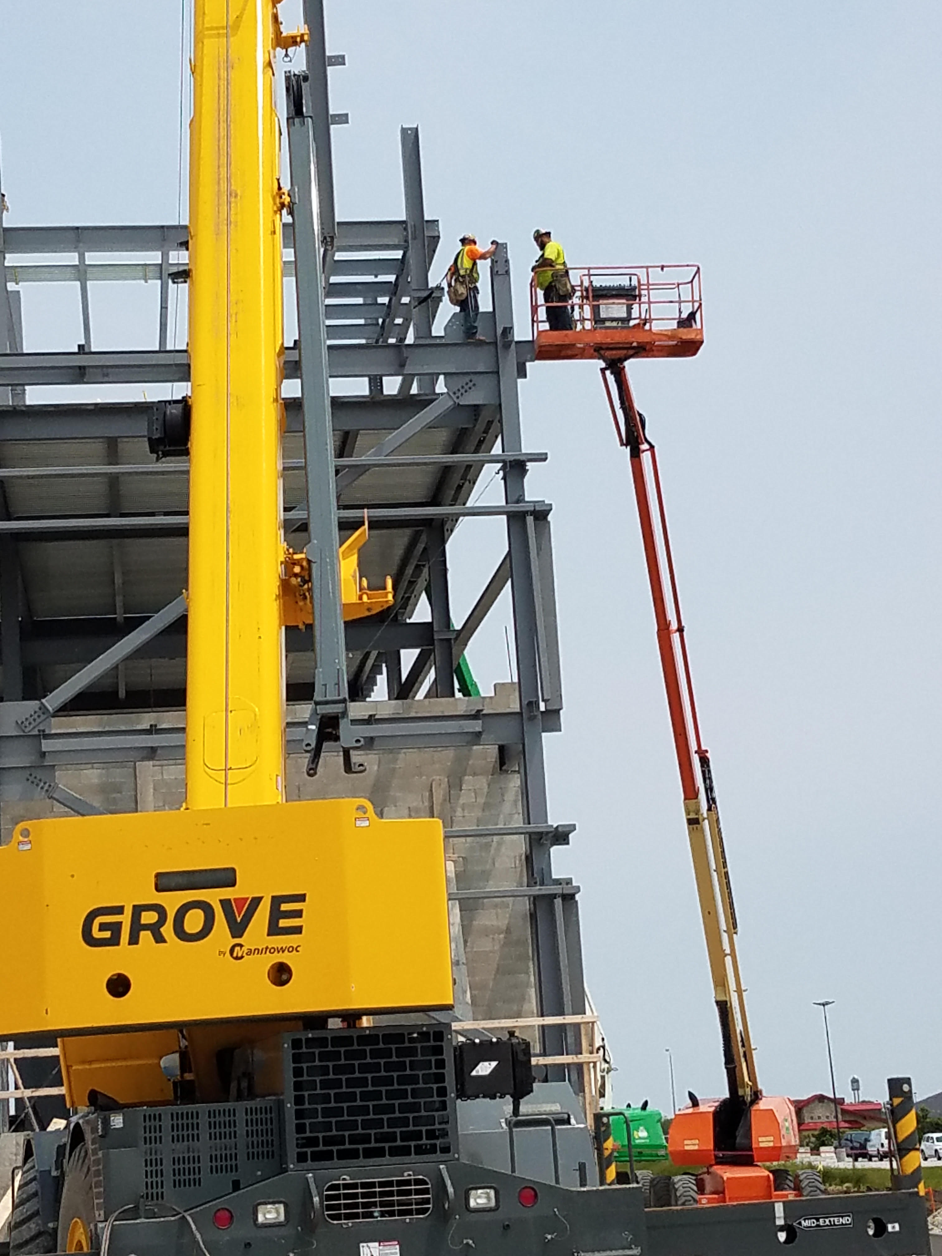 Completed custom steel project by Core Steelcraft.